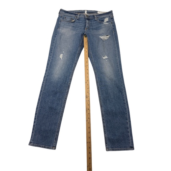 rag & bone Distressed Skinny Jeans Atwater Wash
- Picture 13 of 15
